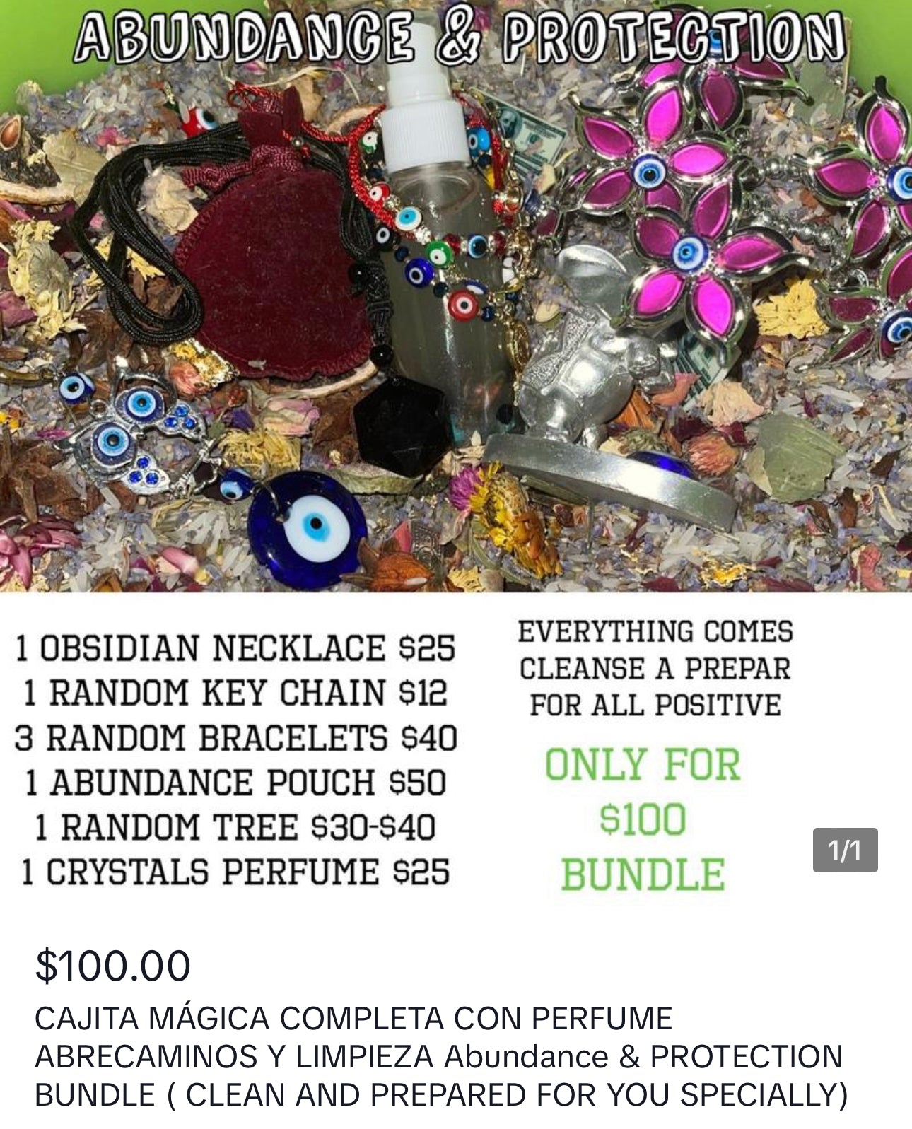 Magic Box with Perfume/ Cajita Mágica con Perfume( PARA QUE TE BALLA MEJOR ) (se hace cada año)