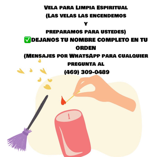 Espiritual Cleanings (DONE ONCE A  MONTH ONLY) / LIMPIA ESPIRITUAL (SE HACEN UNA VEZ AL MES SOLAMENTE)