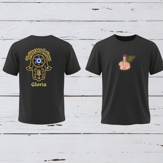 UNIVERSOS LATINOS T-SHIRT ( YOUR NANE CAN BE ADDED