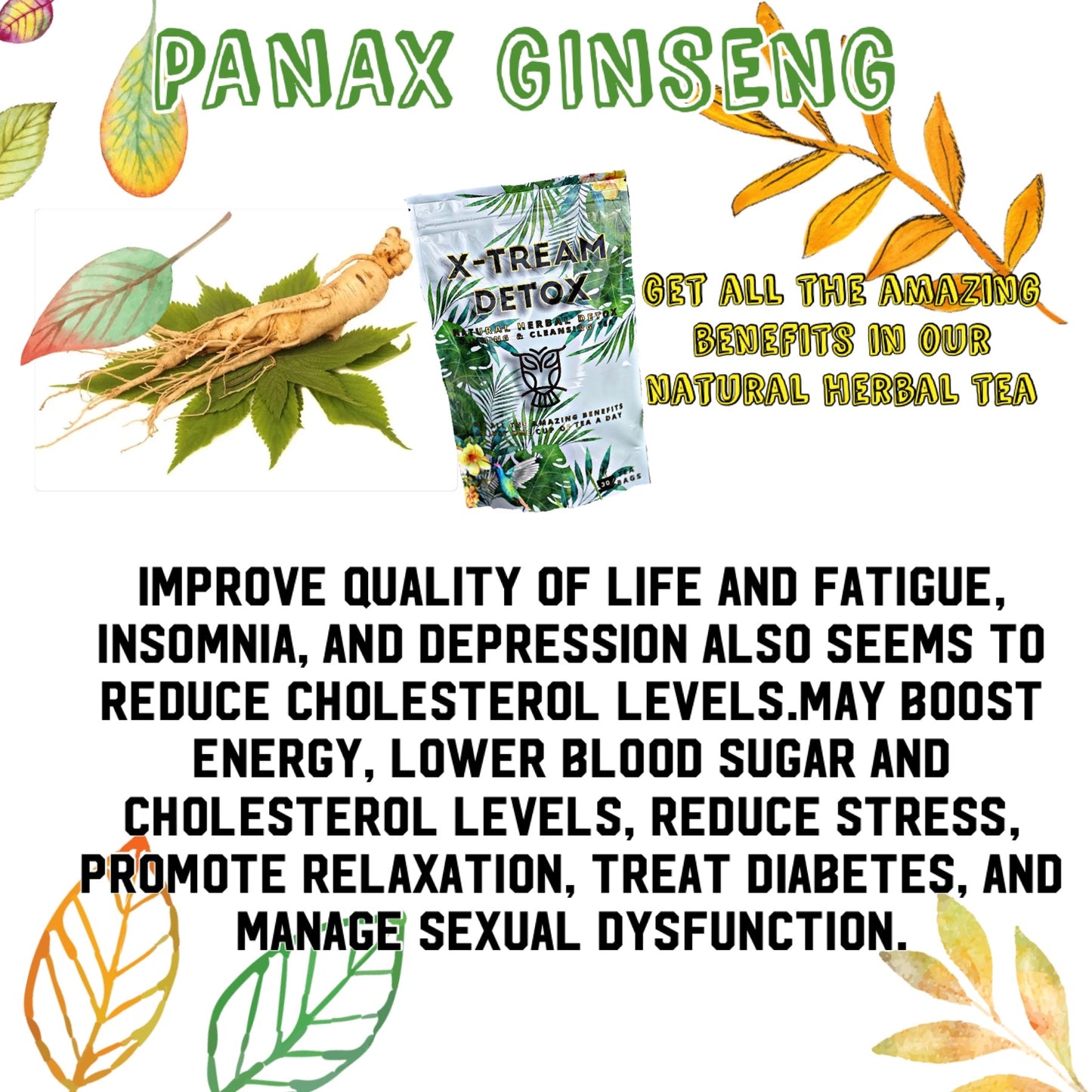 Herbal Detox Teas Cleansing Plan/ Tes para Desintoxicación de hierbas
