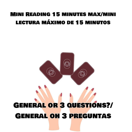 MINI READING (15 MINUTES MAX )/ MINI LECTURA (15 MINUTOS MAXIMO)