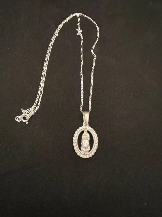 VIRGENCITA CON CADENA 50 cm