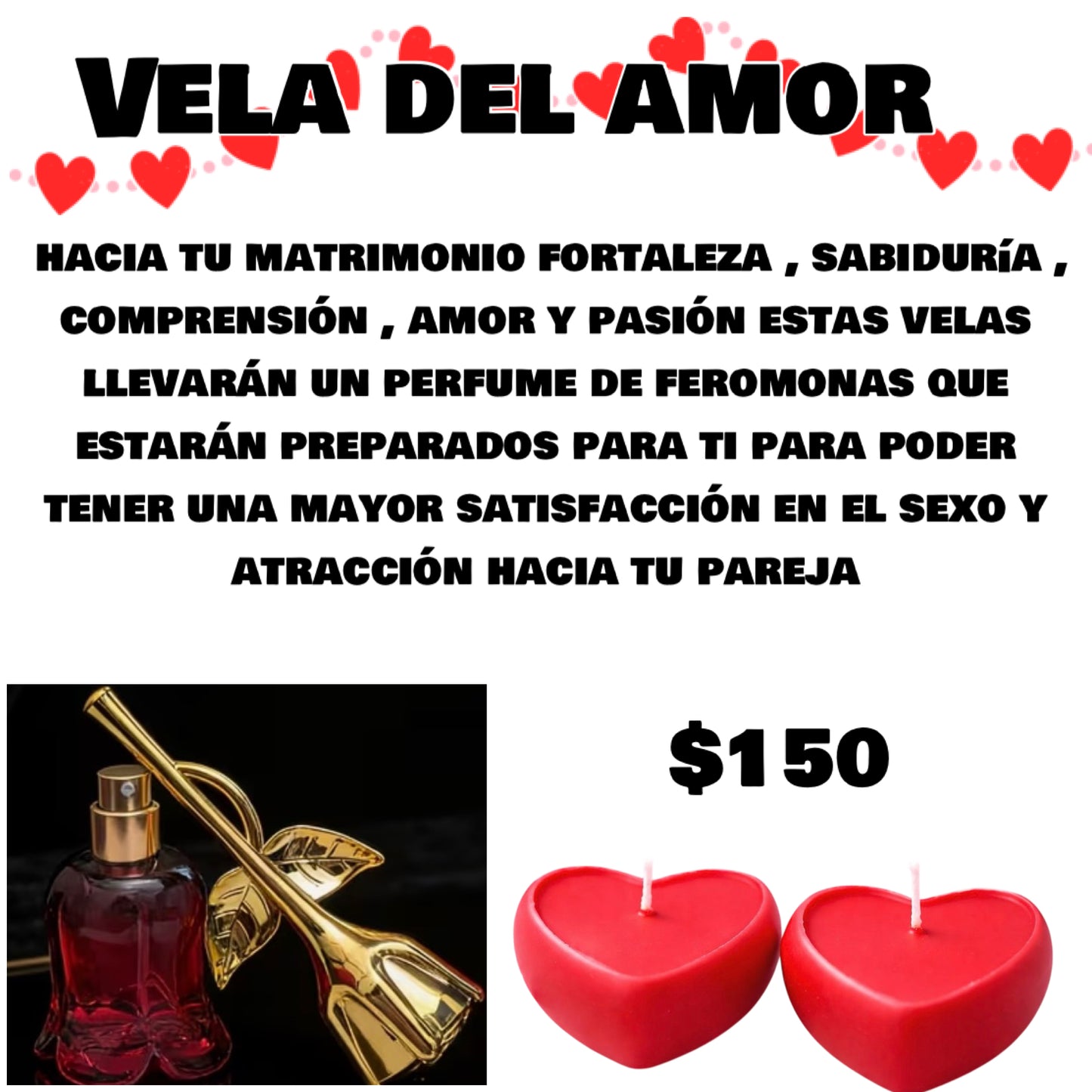VELAS DEL AMOR ELIJE LA TUYA(TE ENVIAMOS TU PERFUME DE FERMONAS)